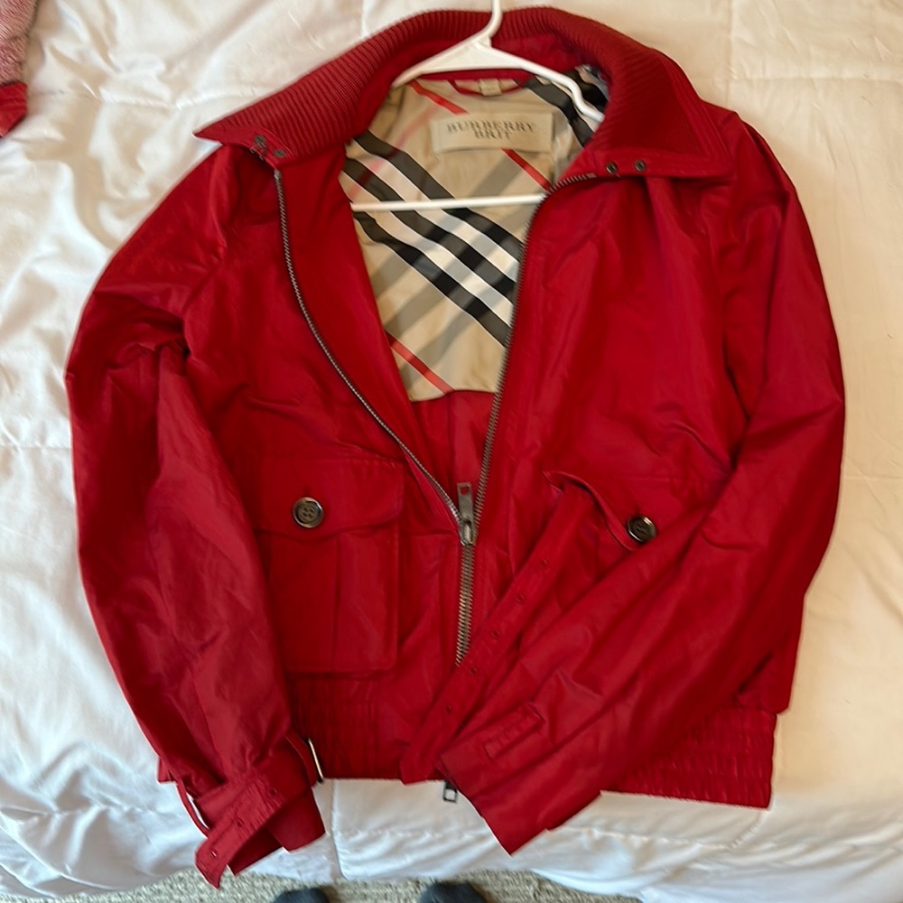 Burberry rain jacket US 12 ladies